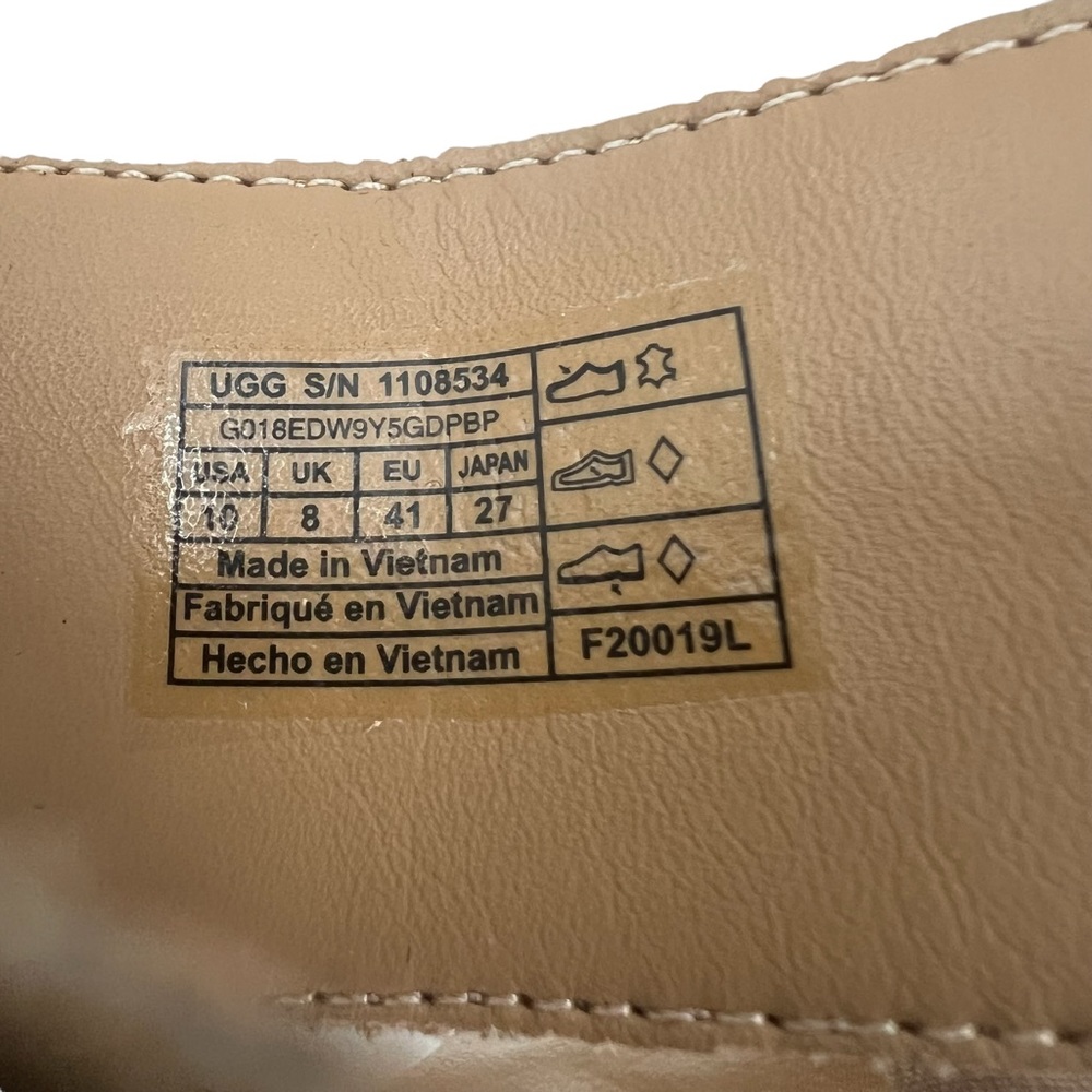 Ugg‎ Wittley Suede Espadrille Wedge Sandal size 10 - Picture 11 of 13